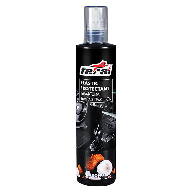 Γυαλιστικό Και Συντηρητικό Γαλάκτωμα Πλαστικών Coco Feral 300ml