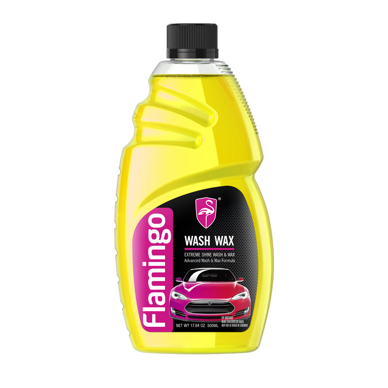 Flamingo Wash & Wax – Σαμπουάν Πλύσης & Κερί 500ml