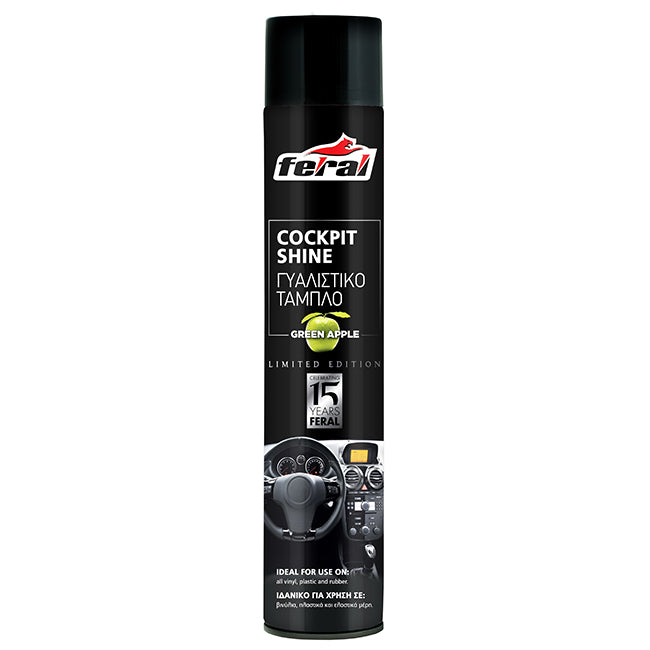 Γυαλιστικό Ταμπλό Feral Με Άρωμα Green Apple 750ml