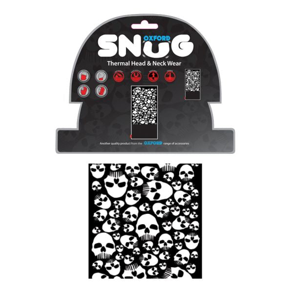 Ισοθερμικό Κολάρο Λαιμού Oxford NW603-OX Skulls Snug