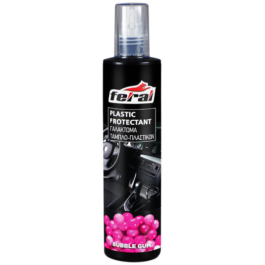 Γυαλιστικό Και Συντηρητικό Γαλάκτωμα Πλαστικών Bubble Feral 300ml