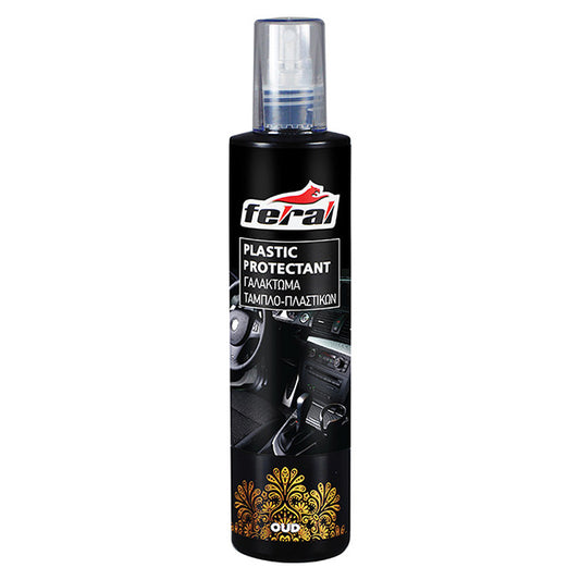 Γυαλιστικό Και Συντηρητικό Γαλάκτωμα Πλαστικών Oud Feral 300ml
