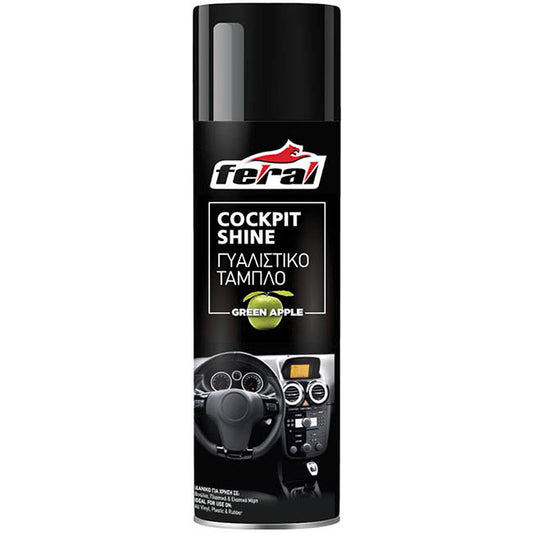 Γυαλιστικό Ταμπλό Feral Με Άρωμα Green Apple 500ml