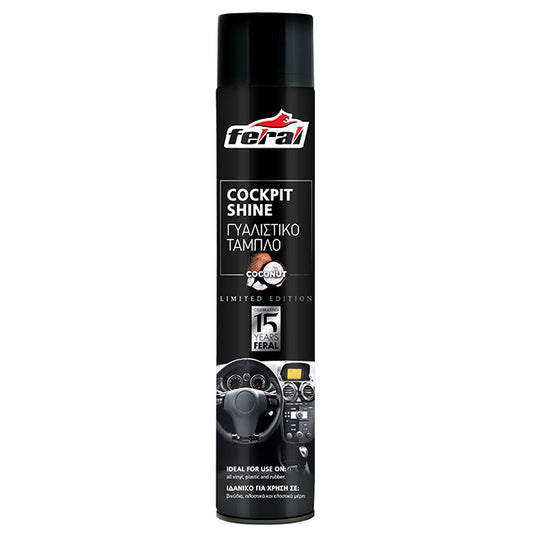 Γυαλιστικό Ταμπλό Feral Με Άρωμα Coco 750ml