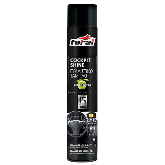 Γυαλιστικό Ταμπλό Feral Με Άρωμα Green Apple 750ml