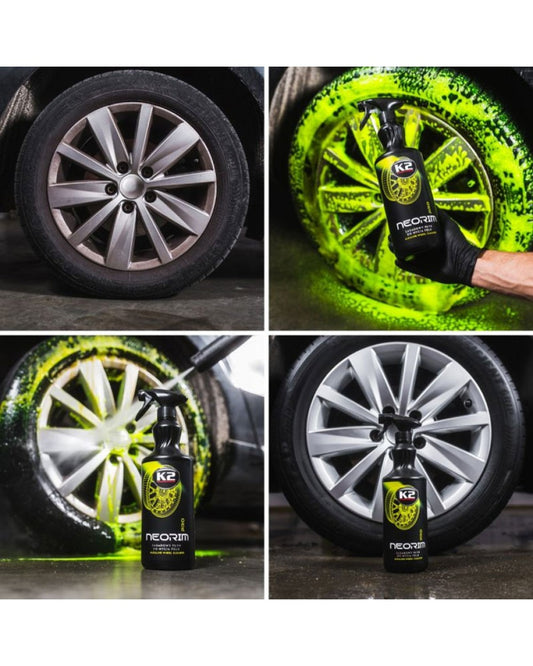 K2 NEORIM PRO GREEN – Επαγγελματικό Καθαριστικό & Γυαλιστικό Ζάντας (1L)