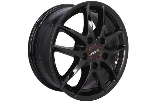 Ζάντα Αλουμινίου 15’’ Μαύρη Γυαλιστερή  5x114,3