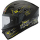Κράνος SMK Μαύρο Κίτρινο Matt Full Face SMK0110/18/MA264R