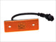Φως Θέσης LED Πορτοκαλί 24V με Σύνδεσμο AMP 2PIN – 110x41mm για MERCEDES TOURINO (O 510)