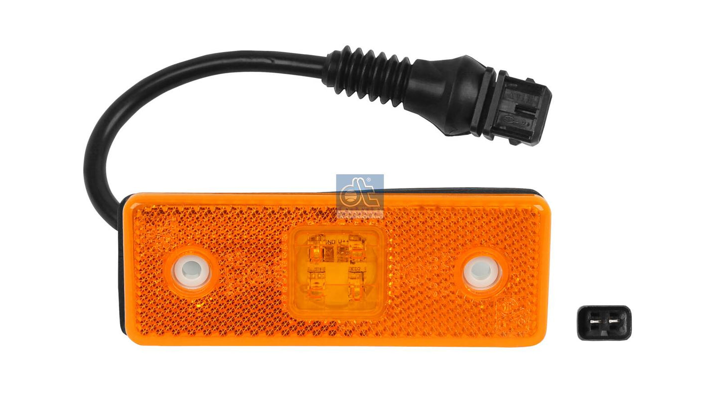 Φως Θέσης LED Πορτοκαλί 24V με Σύνδεσμο AMP 2PIN – 110x41mm για MERCEDES TOURINO (O 510)